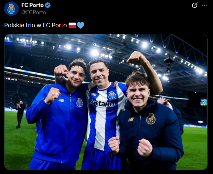 Taki WPIS dodało FC Porto po wczorajszym meczu z Aroucą <3